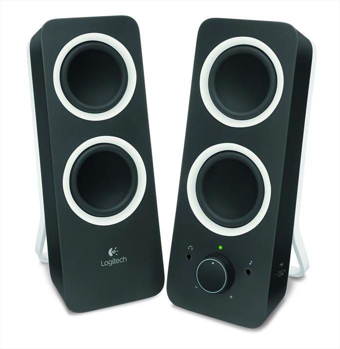 logitech z200 multimedia speakers-midnight black