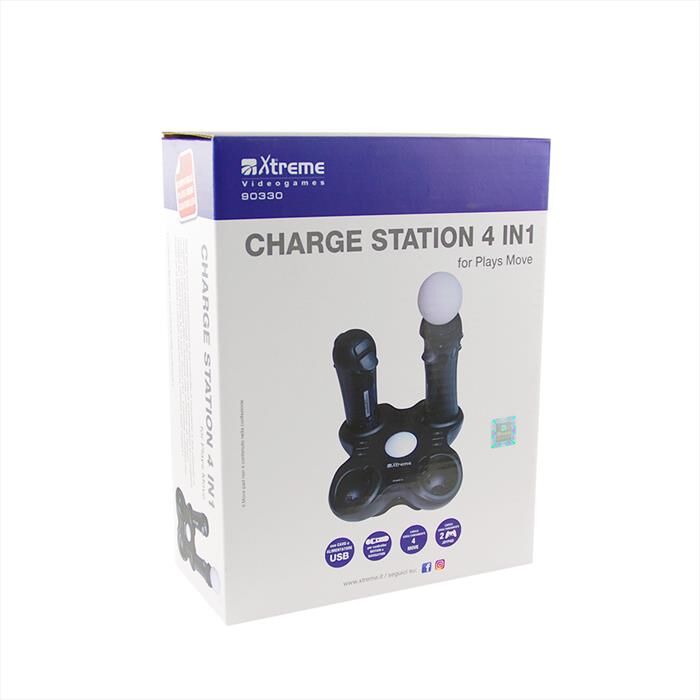 Xtreme 90330 Vr Move Charge Station 4 In 1