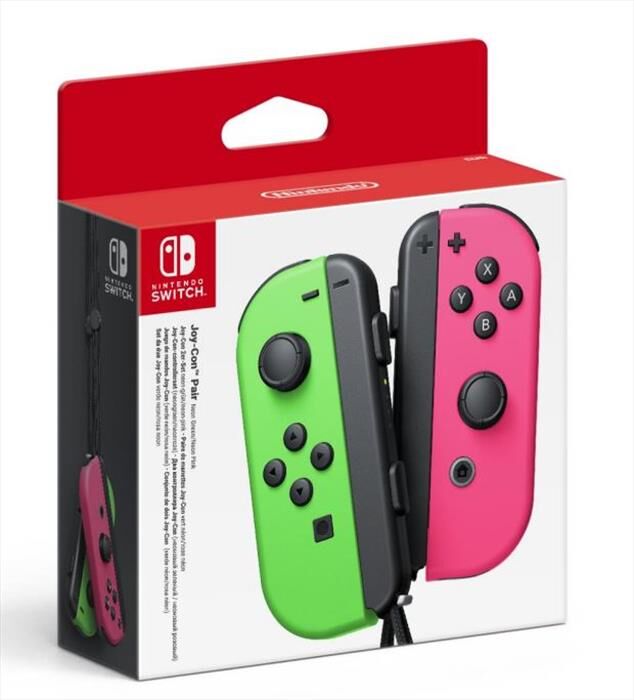 Nintendo Coppia Di Joy-con-verde Neon/rosa Neon