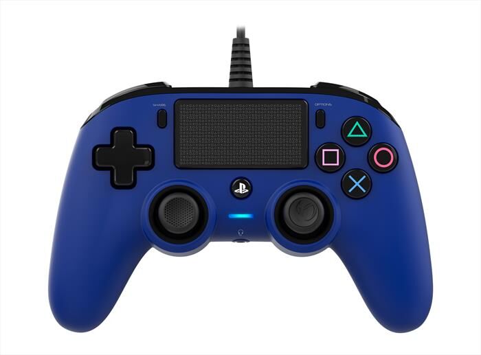 NACON Ps4 Pad Blue Wired-blue