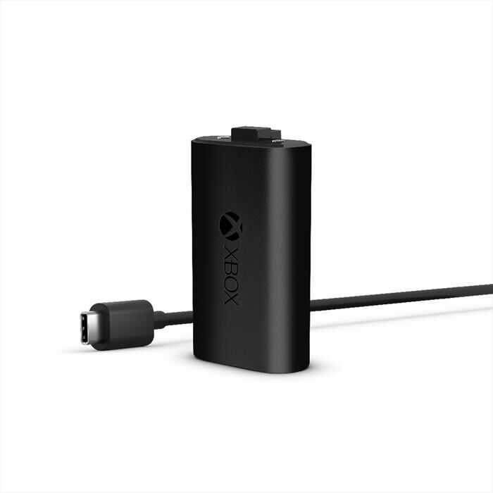 Microsoft Xbox Kit Play And Charge-nero