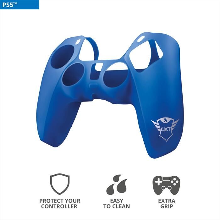 Trust Gxt748 Controller Sleeve Ps5 -blue-blue