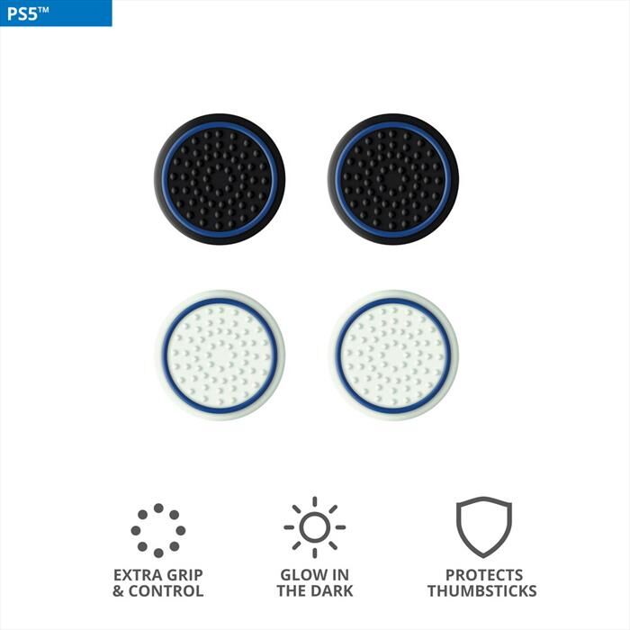 Trust Gxt266 4-pack Thumb Grips Ps5-black/white