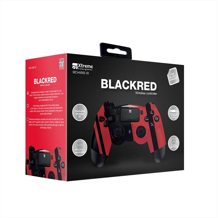 Xtreme Controller Wireless Bt Blackred-nero/rosso