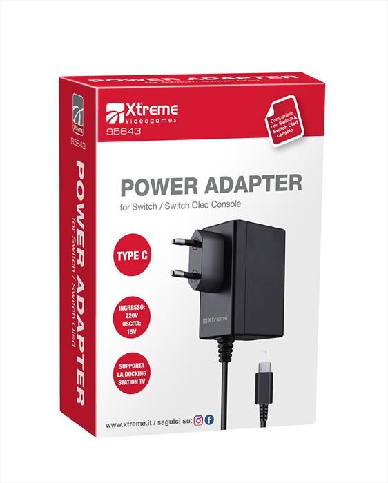 Xtreme Power Adapter-nero