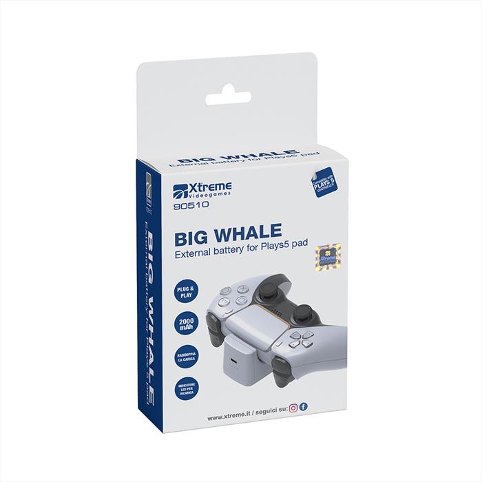 Xtreme Batteria Esterna Big Whale-bianco