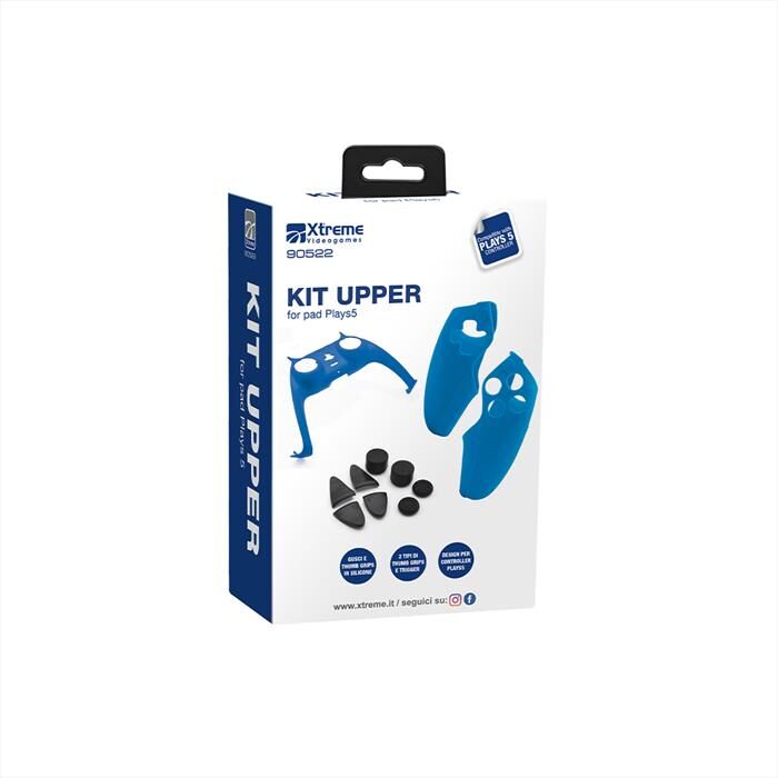 Xtreme Kit Upper Plays 5-azzurro/nero