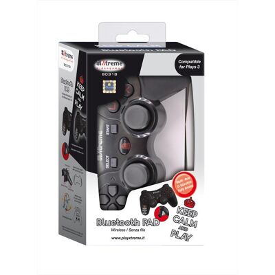 Xtreme 90318 Ps3 Bluetooth Pad Keep Calm-keep Calm Xtreme 90318 Ps3 Bluetooth Pad Keep Calm-keep Calm