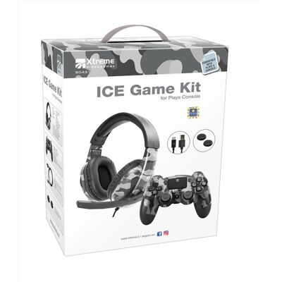 Xtreme Ice Game Kit Cuffia+pad-camouflage Grigio Xtreme Ice Game Kit Cuffia+pad-camouflage Grigio