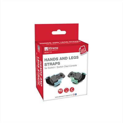 Xtreme Hands And Legs Straps-nero/verde/azzurro Xtreme Hands And Legs Straps-nero/verde/azzurro