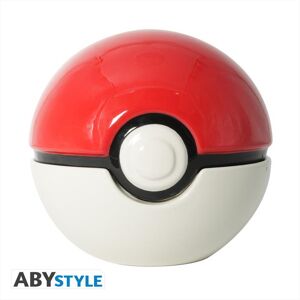 big ben pokemon biscottiera licenza ufficiale pokéball-bianca e rossa