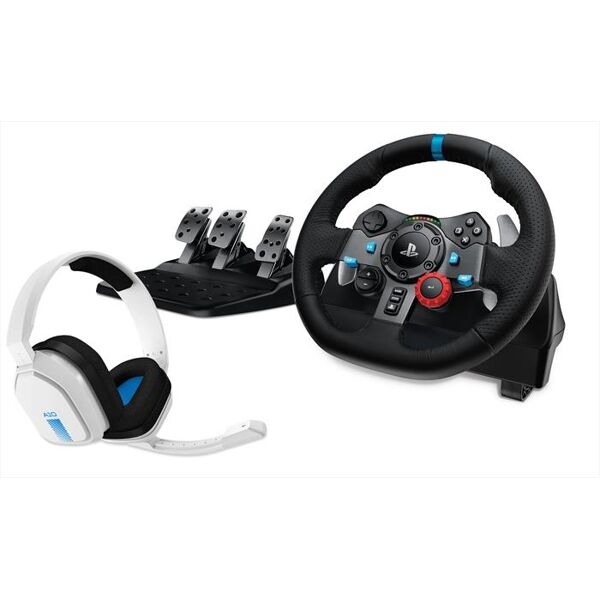 logitech bundle volante g29 + cuffia gaming a10