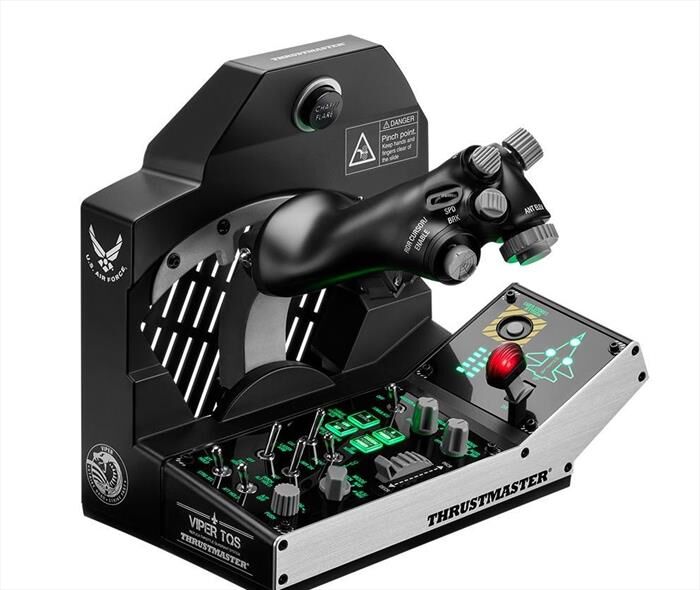 thrustmaster sistema quadrante manetta viper mission pack-nero