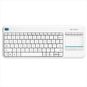 Logitech Wireless Touch K400 Plus-bianco