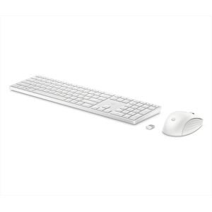 HP Tastiera E Mouse 650 Wireless-bianca