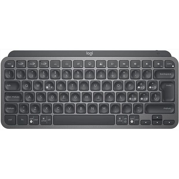 logitech mx keys mini minimalist wireless-graphite