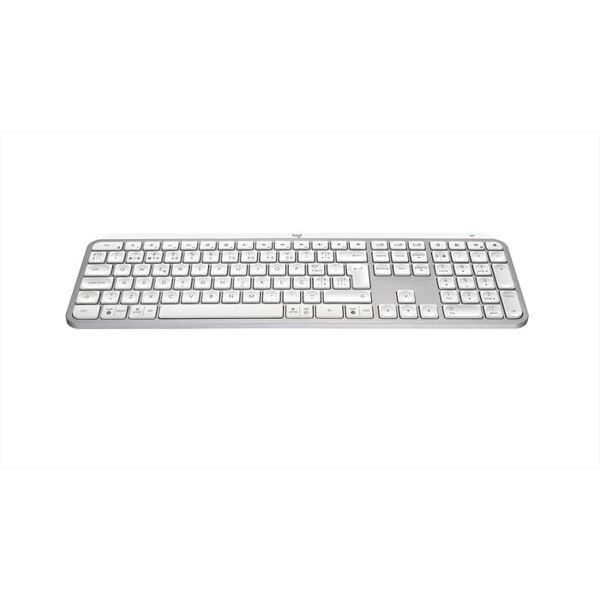 logitech tastiera mx keys s-pale grey