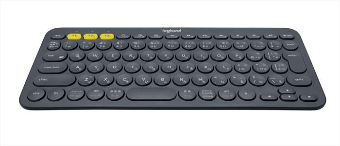 logitech bt multi device k380 dark-nero