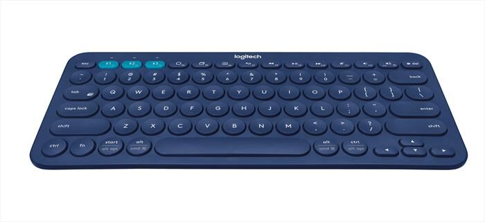 logitech bt multi device k380 blue-blu