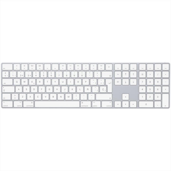 apple magic keyboard with numeric keypad italian-silver