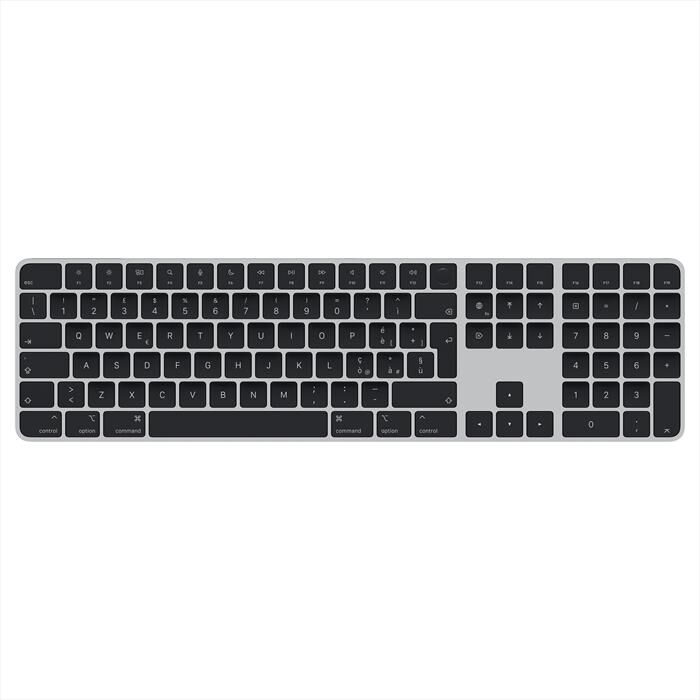 apple magic keyboard in silicone con touch id-nero