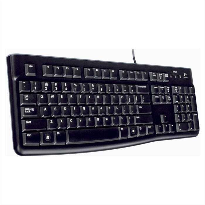 Logitech Keyboard K120-nero