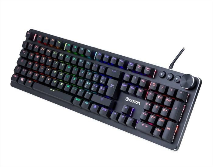 NACON Tastiera Gaming Meccanica Cl-520-nero