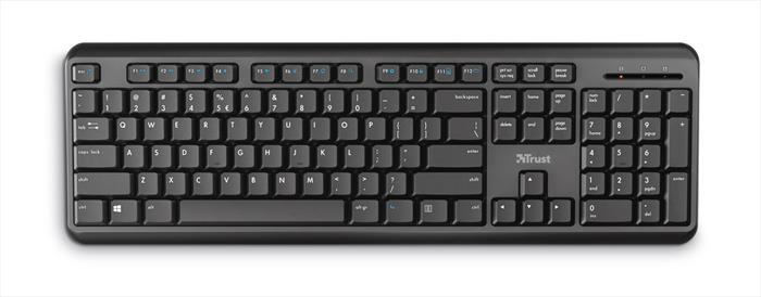 Trust Ody Wireless Keyboard It-black