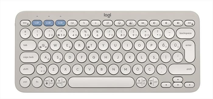 Logitech Tastiera Multimediale K380s-offwhite