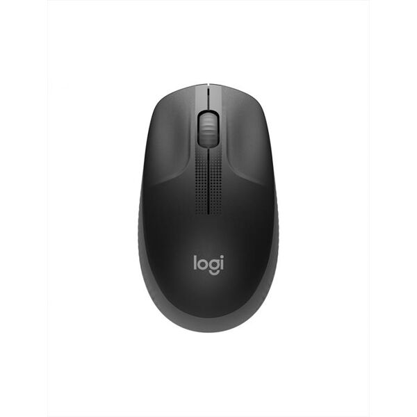 logitech m190 full-size wireless mouse charcoal emea