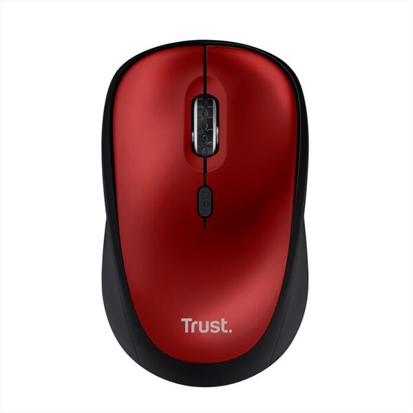 trust yvi+ wireless mouse eco-red