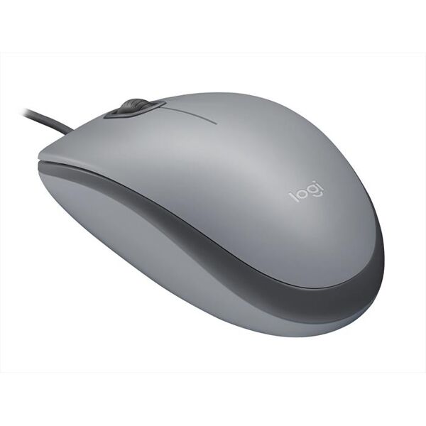 logitech mouse m110 silent-mid grey