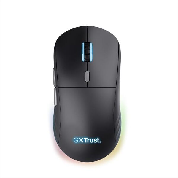 trust gxt926 redex ii wireless mouse-black/rgb