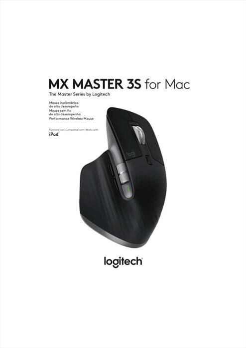 logitech mouse mx master 3s for mac-space grey