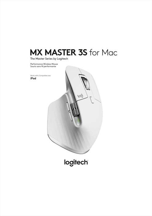 logitech mouse mx master 3s for mac-pale grey