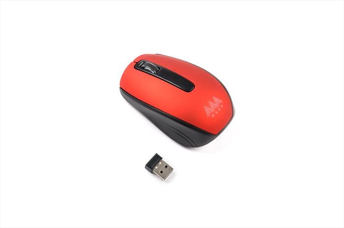 AAAMAZE Mouse Compact Wrls New Rosso