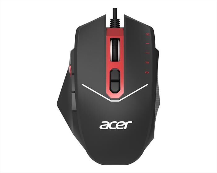 Acer Nitro Gaming Mouse-nero/rosso