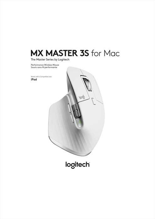 Logitech Mouse Mx Master 3s For Mac-pale Grey