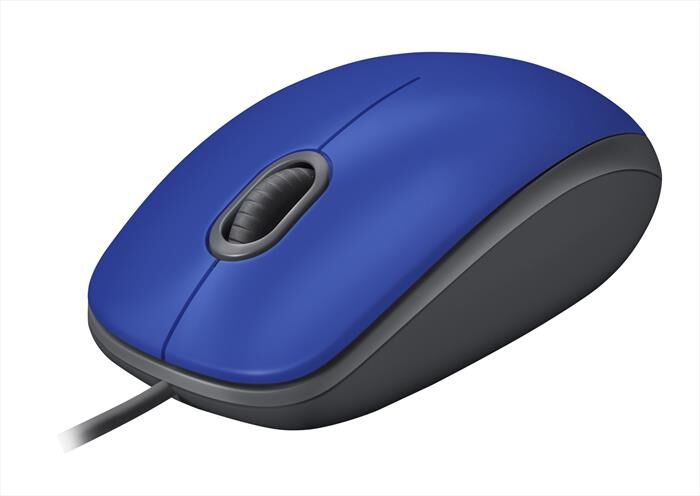 Logitech Mouse M110 Silent-blu