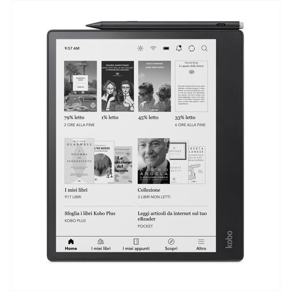 kobo e-book reader elipsa 2e-black