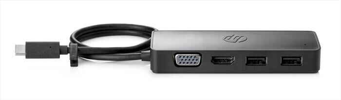 hp usb-c travel hub g2-nero