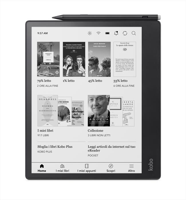 KOBO E-book Reader Elipsa 2e-black