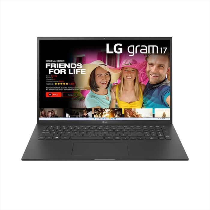LG Notebook 17zb90r-g-obsidian Black