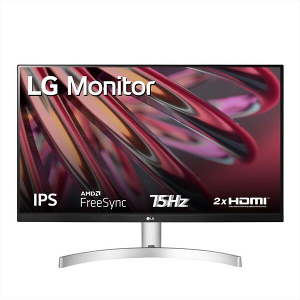 lg monitor led fhd 27 27mk60mp-w.aeu-bianco