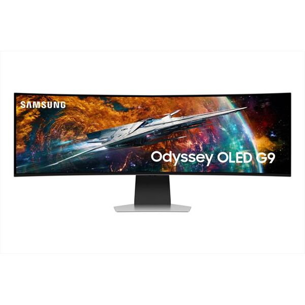 samsung monitor gaming odyssey oled 49'' dual qhd curvo