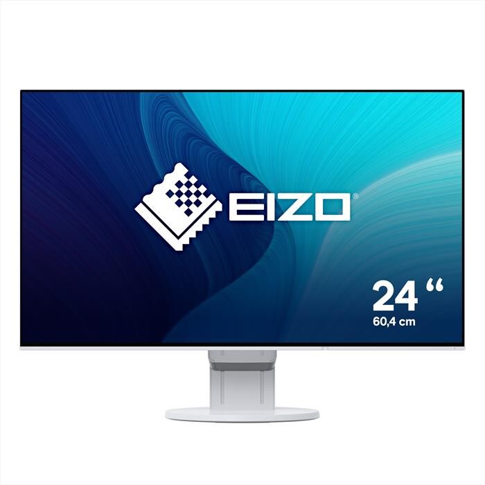 eizo monitor flexscan ev2451 bianco-bianco