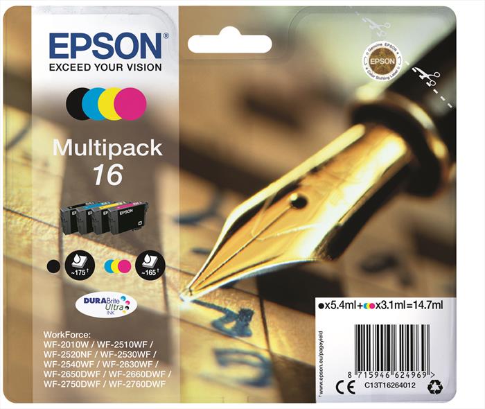 epson c13t16264022-multipack (b,c,m,y)