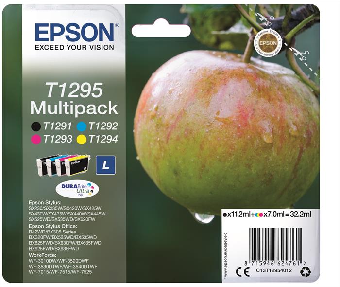 Epson C13t12954022-multipack (b,c,m,y)