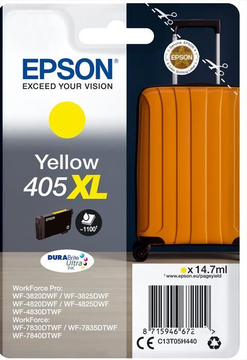 Epson Inchiostro Serie Valigia 405xl Giallo-giallo Xl