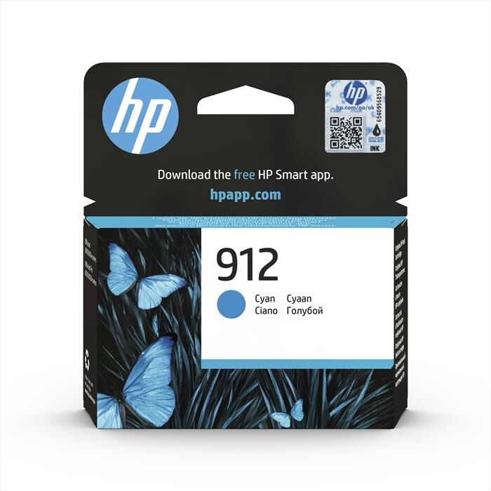HP 912 Cartuccia Di Inchiostro Originale-ciano